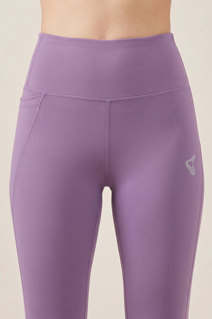 Zelocity Quick Dry Gym Leggings - Orchid Mist — image 6